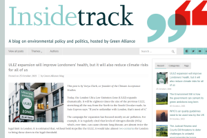 Green Alliance's Inside track