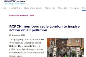 The Royal College of Paediatrics and Child Health (RCPCH)